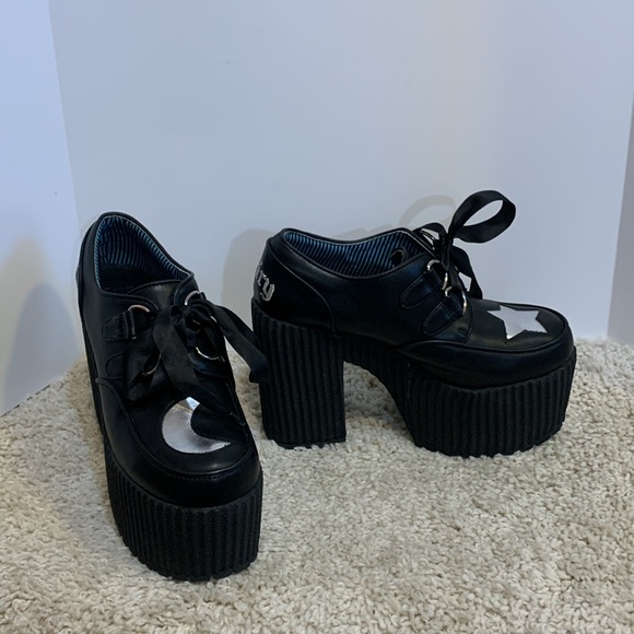 Celestial creepers platform FAIRY MAGIC shoes The Grave Girls - Picture 7 of 13